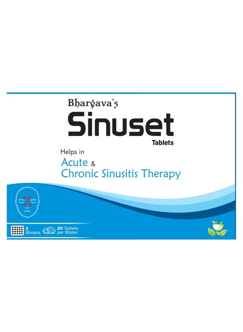 Sinuset Tablets 20's