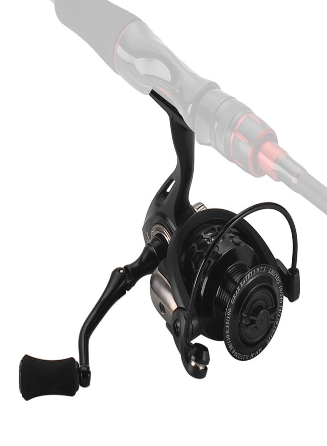 ليزارد بكرة صيد دوارة خفيفة الوزن مجوفة من سلسلة 1000-6000 مزودة بـ 13+1 محامل كروية - Image 2