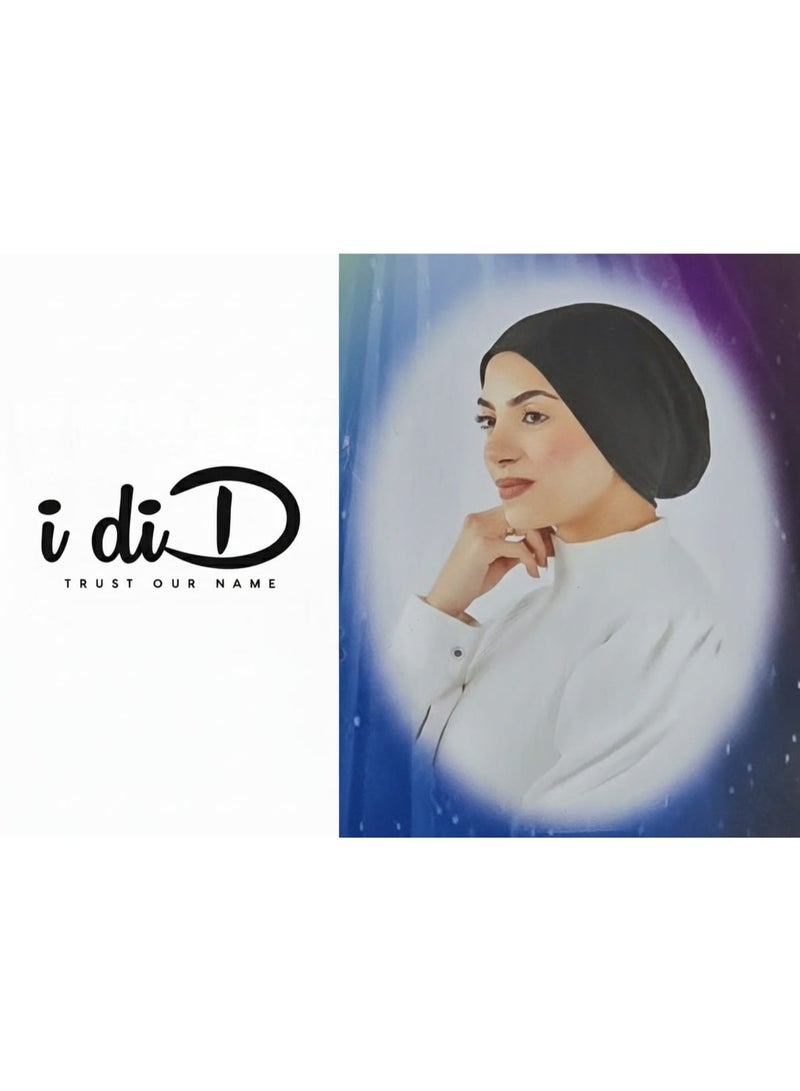 i diD Closed Syrian Bandana  Set of 6 Pieces in 6 Different Colors Soft  Comfortable for Daily Wear and All Styles - Image 4