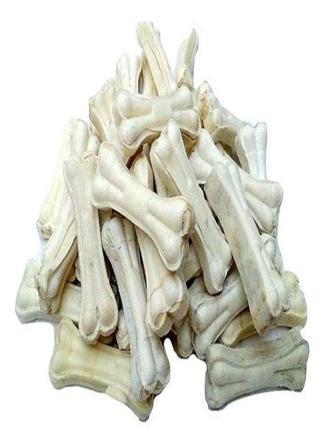 PawCloud Rawhide Pressed Dog Chew Bone, Dog Bone Treat, 3 Inch (3kg) - Image 3