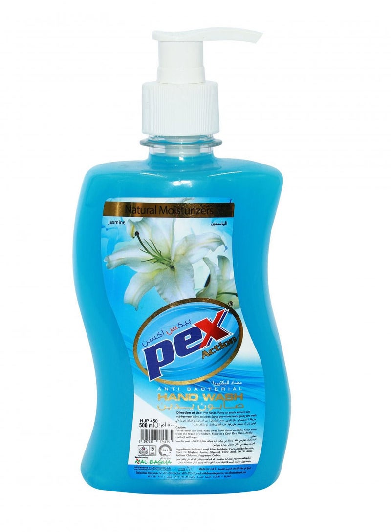 Pex Action Antibacterial Hand Wash Jasmine - Image 1