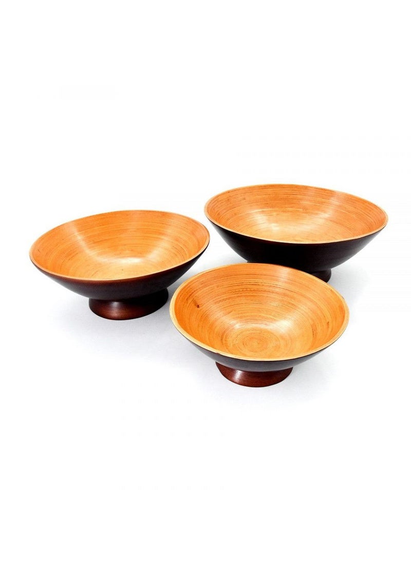 3 Pieces Round Bowl Set