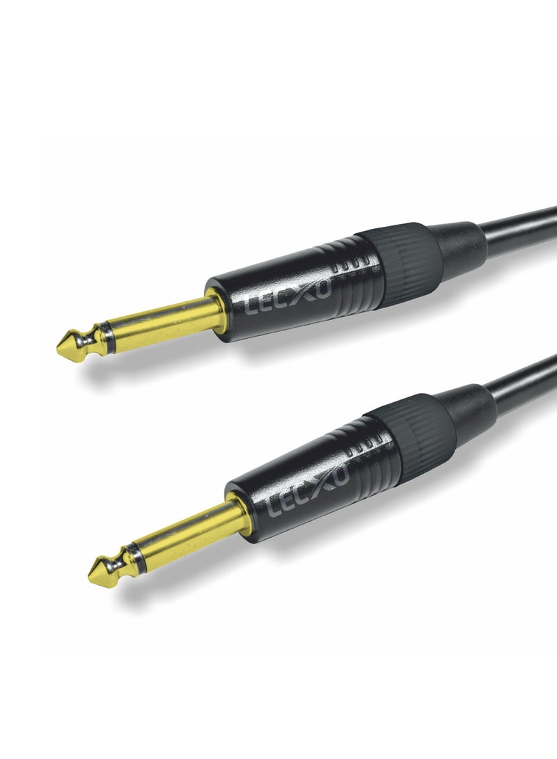 ليكسو كابل صوت للكهرباء/الجيتار الجهير/لوحة المفاتيح، مقبس أحادي إلى مقبس أحادي - 1.5M - Image 2