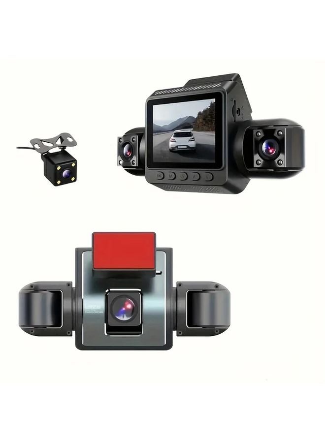 Four Recordings Dash Cam Front Left Right Back 360 Panoramic Night Vision 32G Car Camera - Image 1