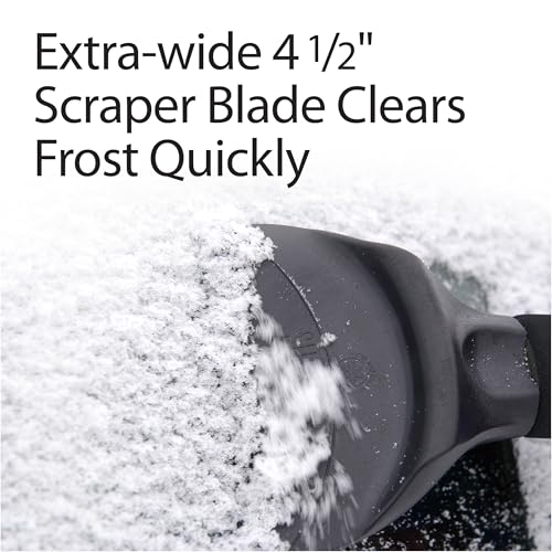 SubZero 16619 51" Ice Crusher Dual Head Pivoting Snowbroom and Squeegee with Integrated Ice Scraper - Image 4