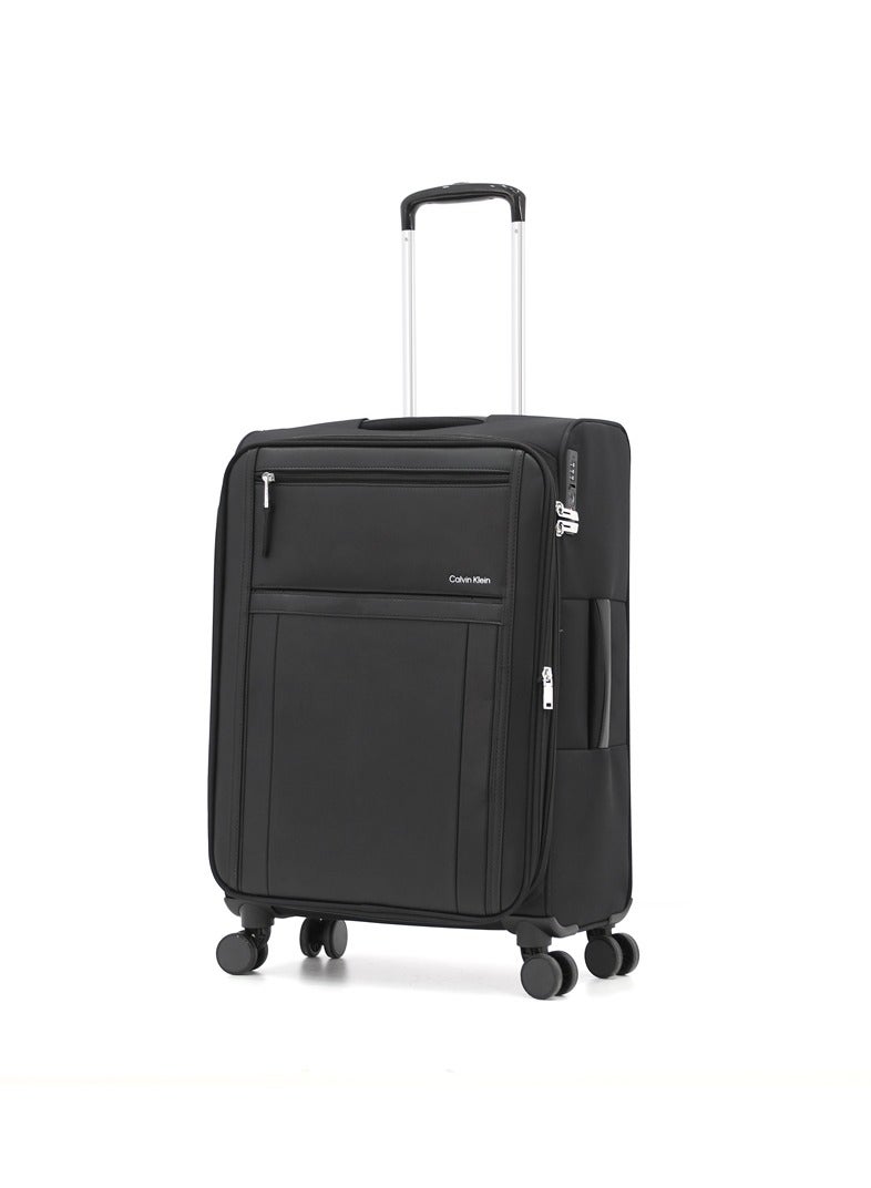 Calvin Klein 2-Piece Softshell Spinner Luggage Set | Lightweight, Flexible Packing for Smart Travelers - Image 2