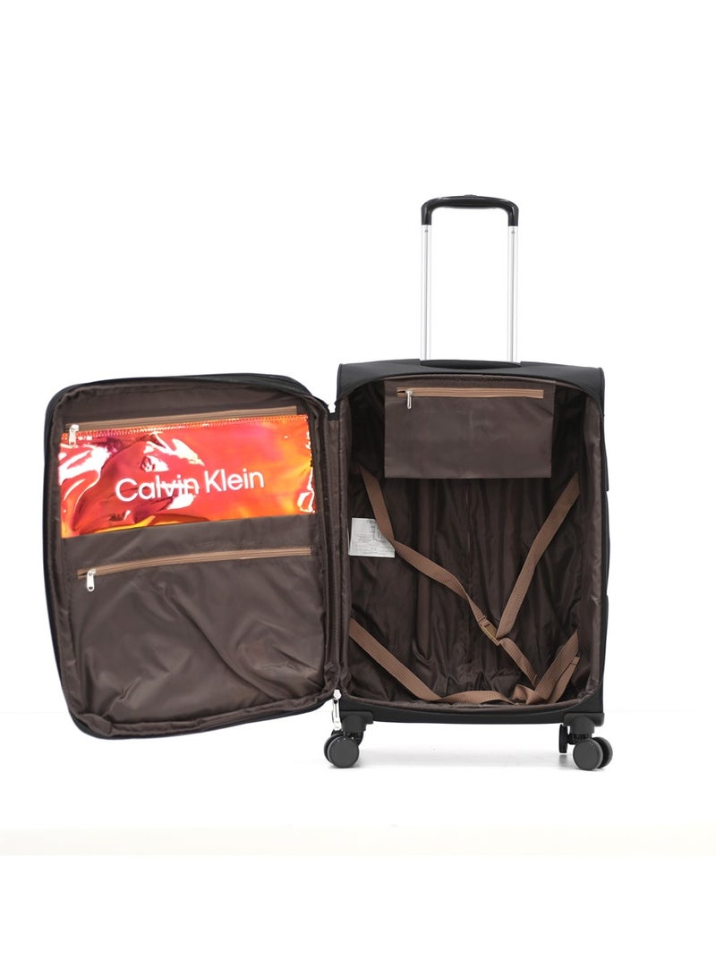 Calvin Klein 2-Piece Softshell Spinner Luggage Set | Lightweight, Flexible Packing for Smart Travelers - Image 3