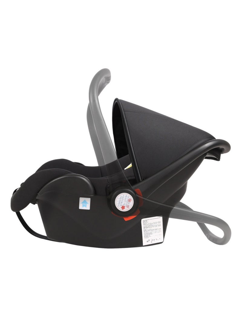 Portable Baby Car Seat Padded Soft Material Three Point Harness Ergonomic Design with Carrier Washable from Birth to 15 Months