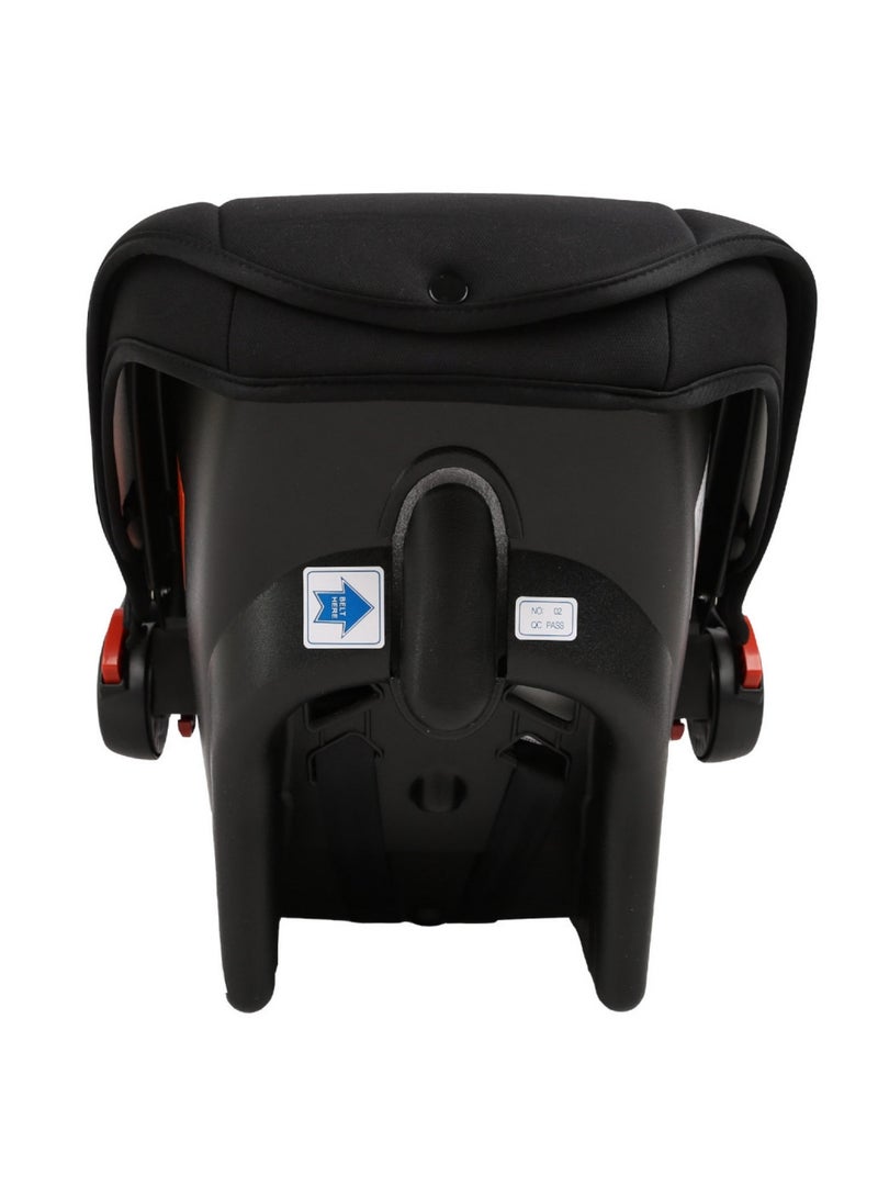 Portable Baby Car Seat Padded Soft Material Three Point Harness Ergonomic Design with Carrier Washable from Birth to 15 Months