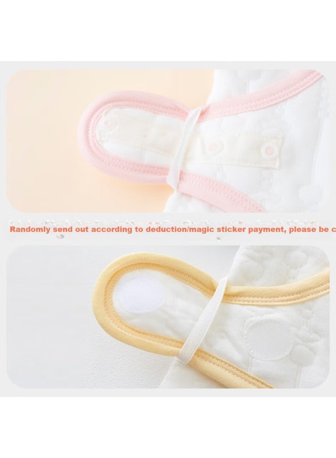 Babyprints Babyprints Baby Autumn And Winter Onesie Baby Warm Clothes Thickened Baby Buttoned Crawling Suit Green Rainbow 66  - Image 1