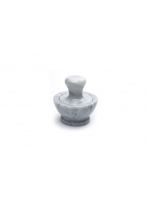 Fox Run Marble Mortar and Pestle, White