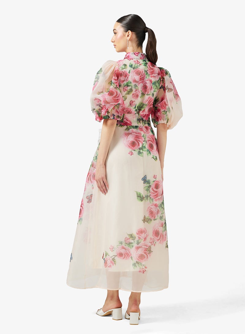 Khizana Floral Print Dress - Image 2
