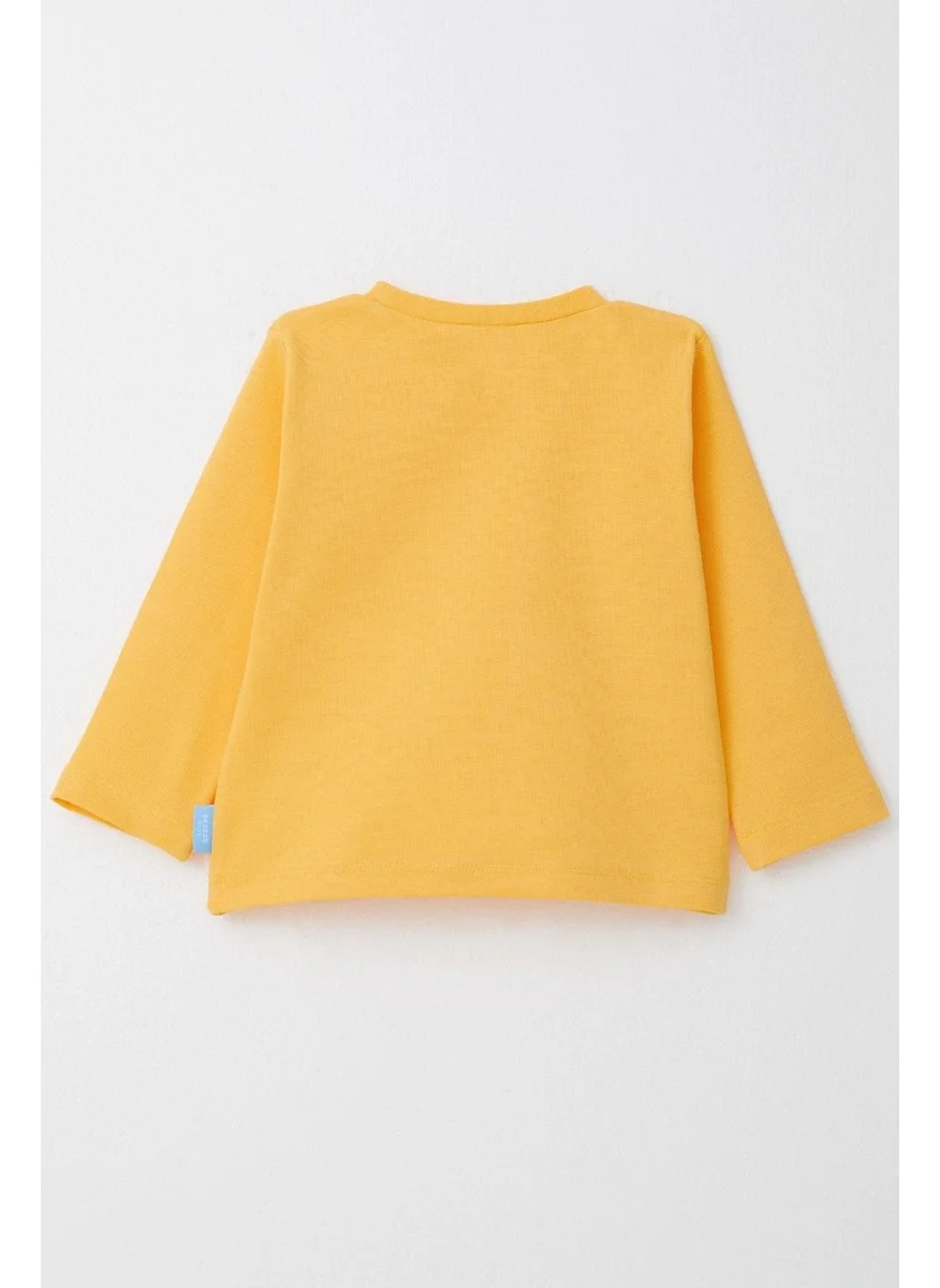 Breeze Boy Long Sleeve T-Shirt Basic 1-4 Years, Yellow