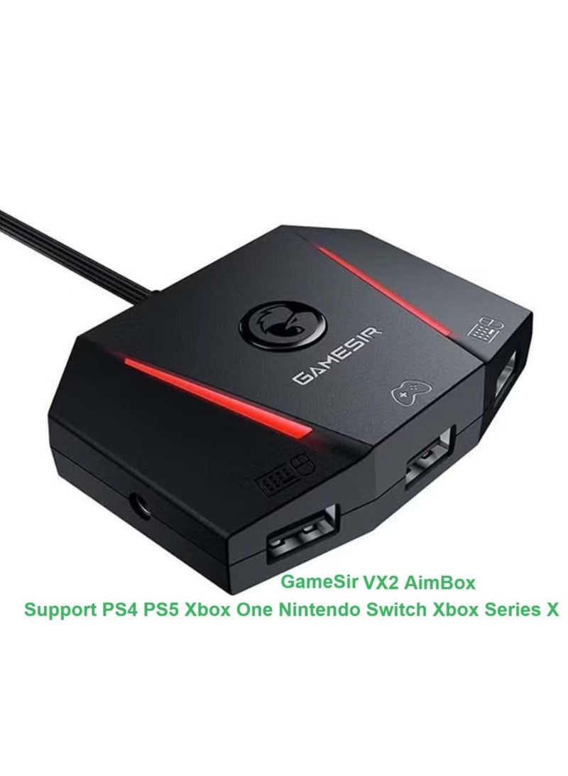 general Professional Game Console Adapter Converter GameSir VX2 AimBox Multi-platform Console Adapter Support PS4 PS5 Xbox One Nintendo Switch Xbox Series X - Image 1