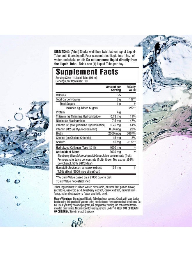 Applied Nutrition Liquid Collagen Skin Revitalization, 10 Count 3.35 Fl Oz (2 Pack) - Image 2