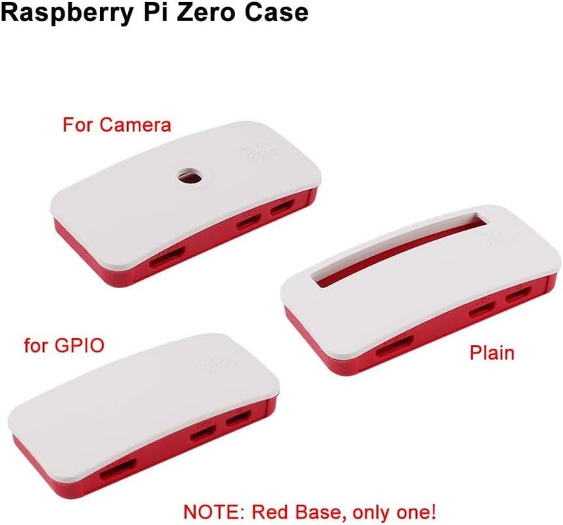 REES52 Raspberry Pi Zero W Official Case New, RPI Zero ABS Box Cover Shell Enclosure Cases Compatible for Raspberry Pi Zero V 1.3 Pi 0 - Image 4