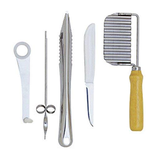 Fox Run Fox Run Garnishing Set, 1 x 7 x 12.75 inches, Metallic  - Image 3
