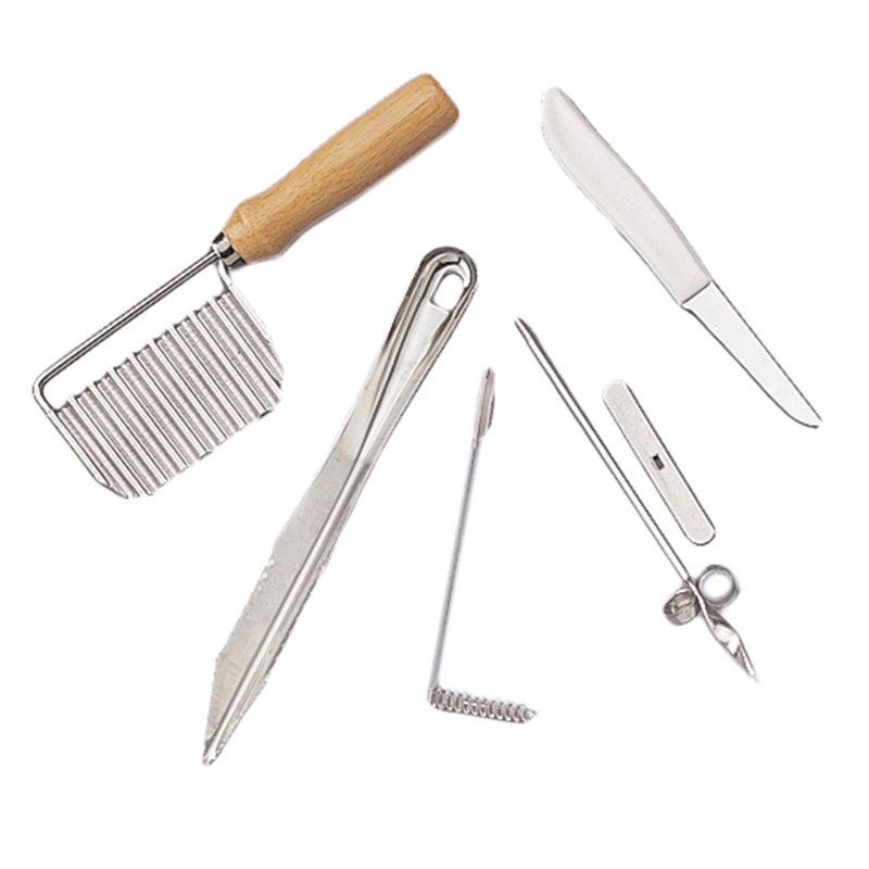 Fox Run Fox Run Garnishing Set, 1 x 7 x 12.75 inches, Metallic  - Image 1