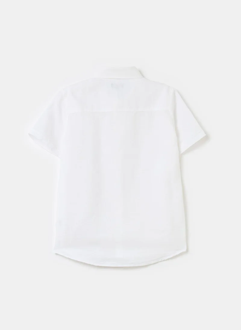 Ovs Linen And Cotton Shirt
