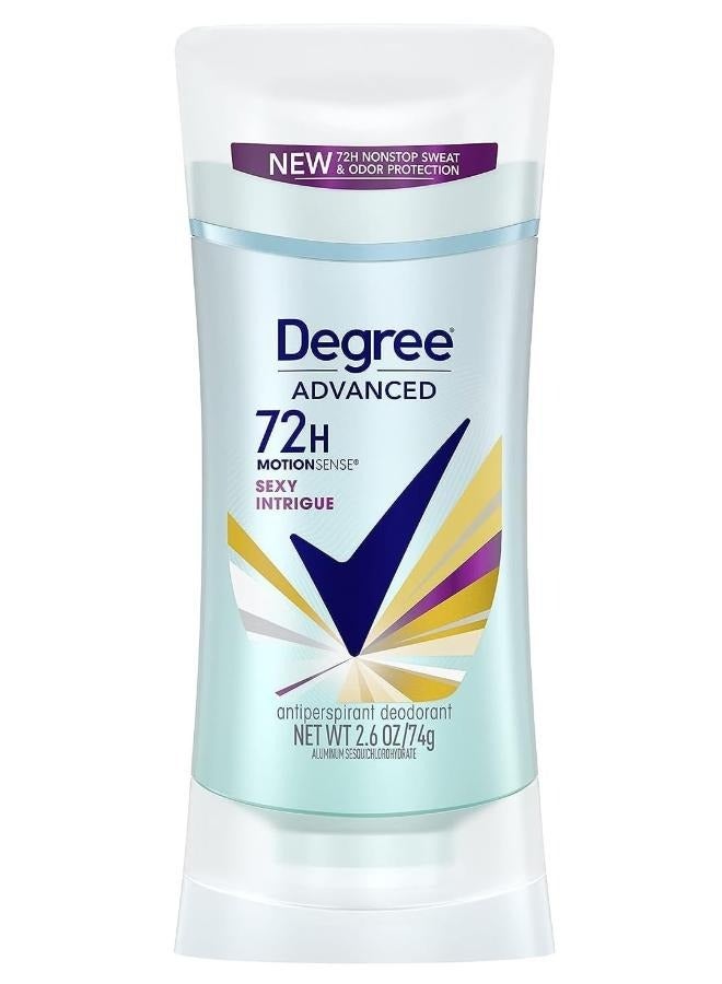 Degree 2Pcs Degree Advanced 72H MotionSense, Sexy Intrigue Antiperspirant Deodorant, 74 Grams - Image 2