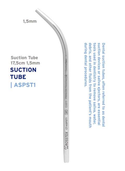 Dental Suction Tube 1.5mm 17,5cm