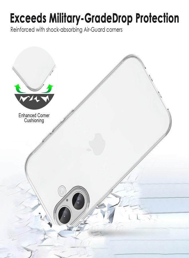 TENOC Phone Case Compatible with iPhone 17, Clear Case Shockproof Protective Bumper Slim Cover for 6.3 Inch - Image 4