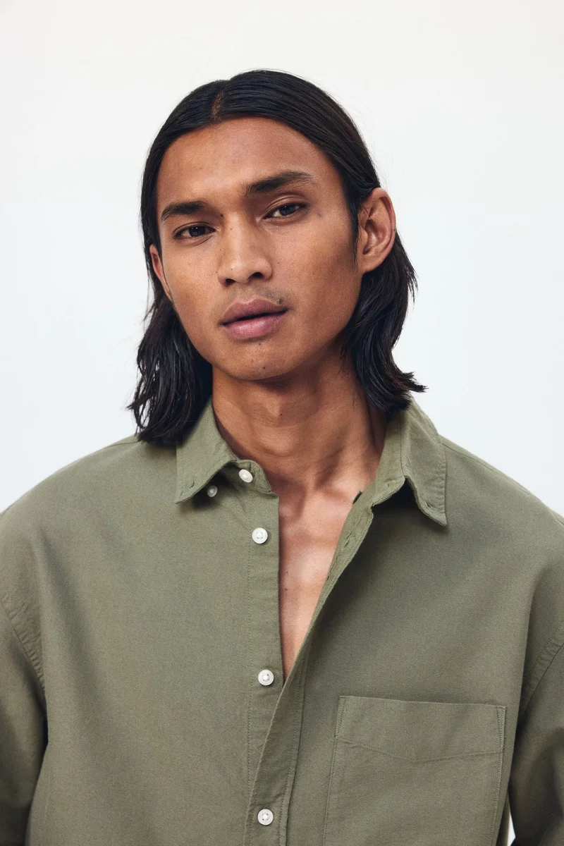 H&M  Regular Fit Oxford shirt for Men | Best Price UAE