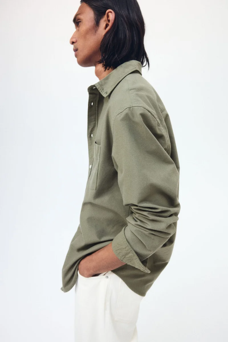 H&M  Regular Fit Oxford shirt for Men | Best Price UAE