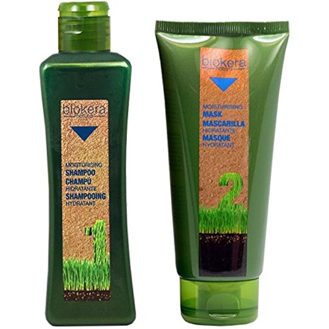 BIOKERA NATURA MOISTURISING SHAMPOO 320ML & MASK 210ML "COMBO"