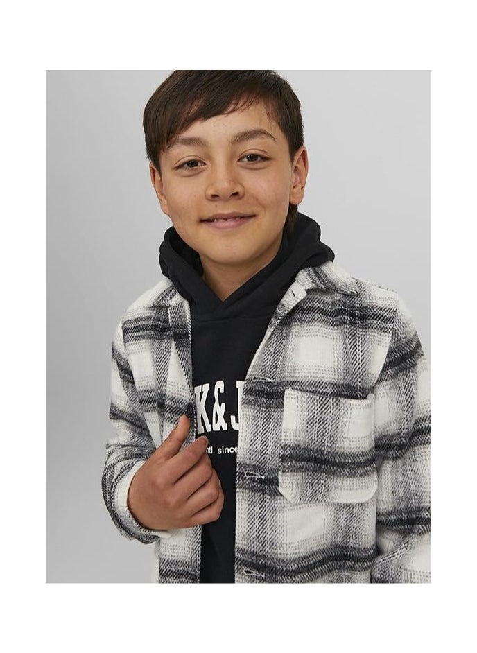 JACK & JONES Jack & Jones Boy's ZAC CHECK JUNIOR Shirt  - Image 3