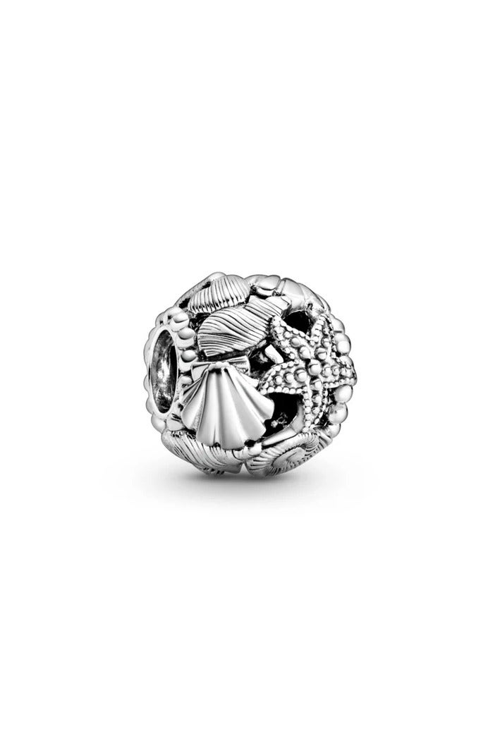 PANDORA Shell And Starfish Sterling Silver Charm - Image 3