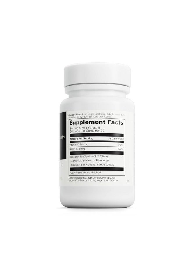 Davinci - DAVINCI Labs NAD+ Activate - NAD Supplement with Vitamin C & Niacin - Helps Support Brain Health, Cellular Energy & More* - Vegetarian, Gluten-Free & Soy-Free - 30 Capsules - Image 1