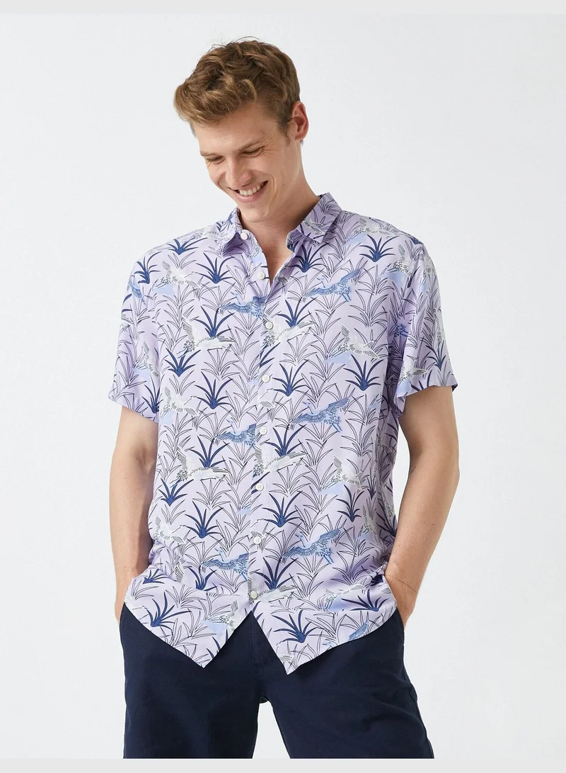 كوتون Short Sleeve Shirt Printed