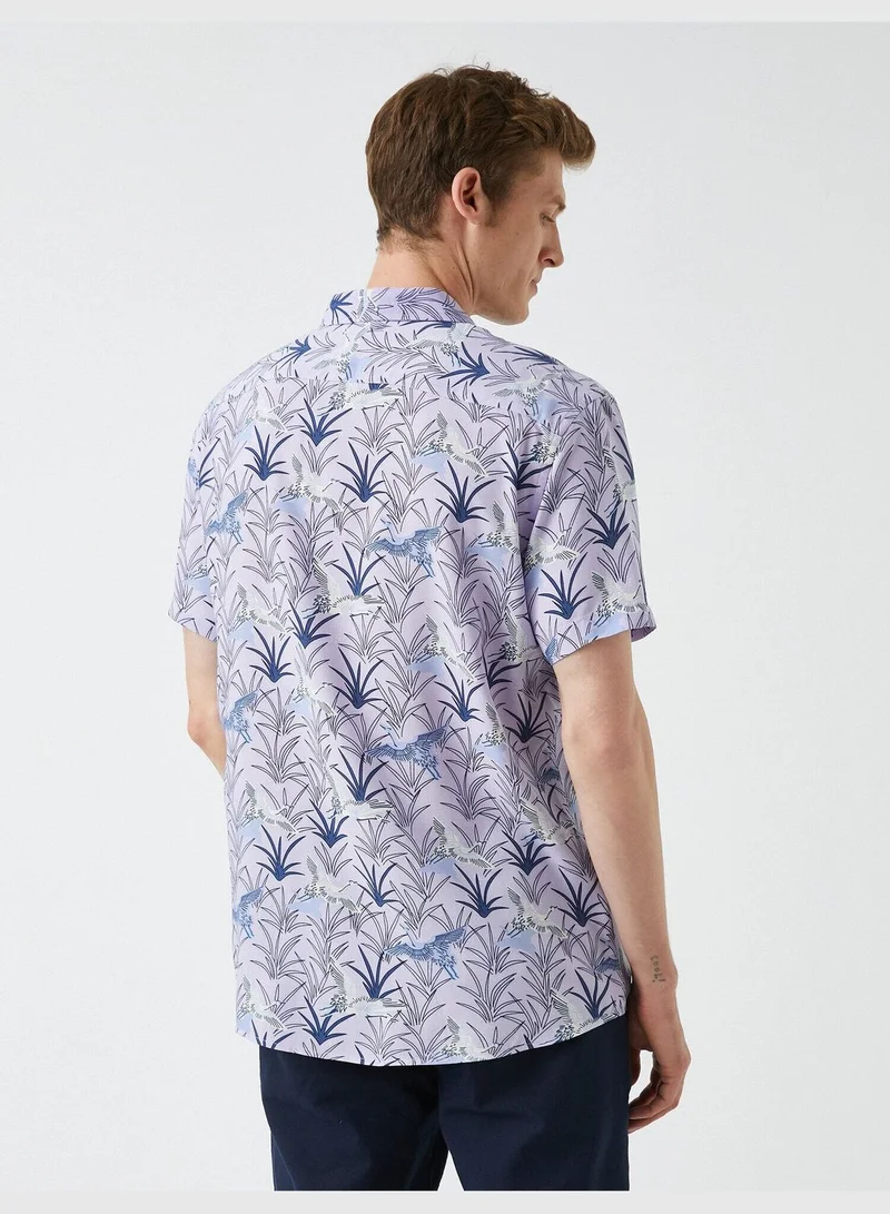 كوتون Short Sleeve Shirt Printed