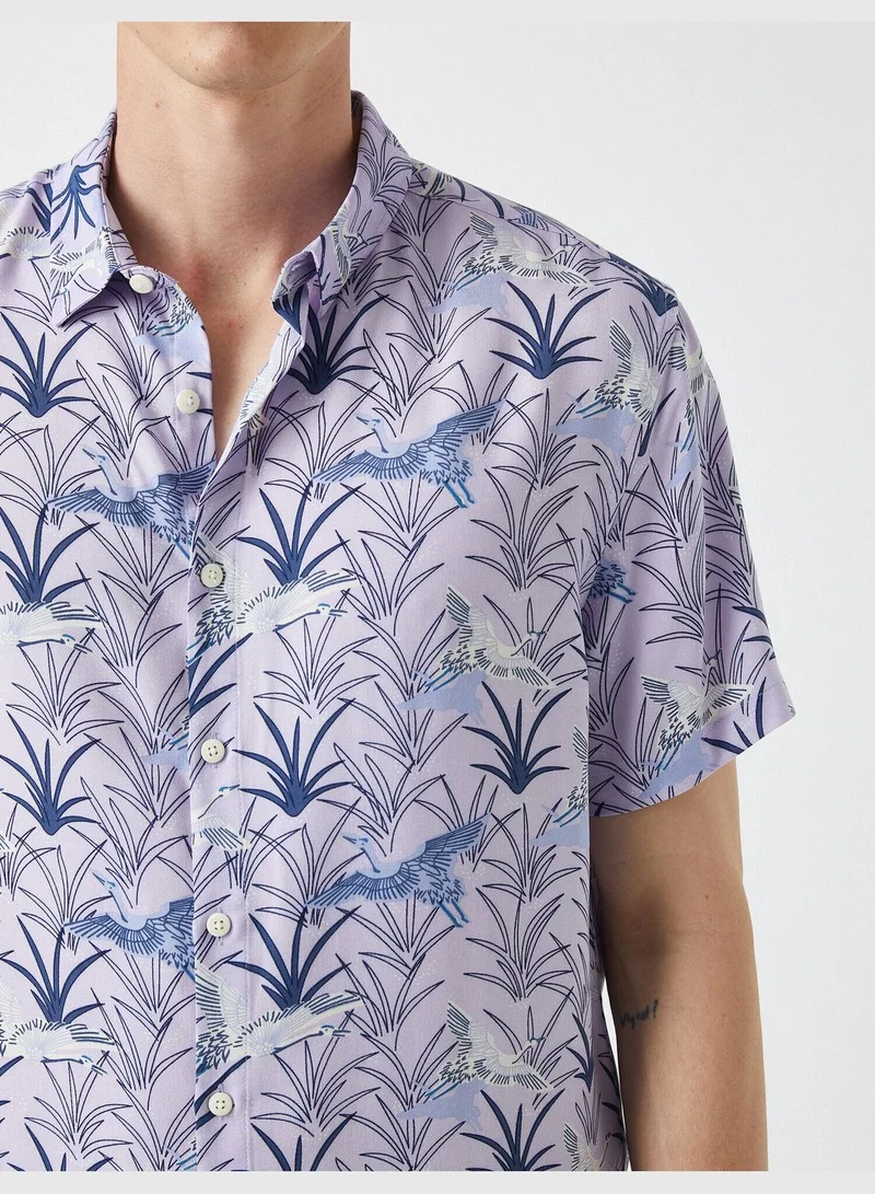 كوتون Short Sleeve Shirt Printed