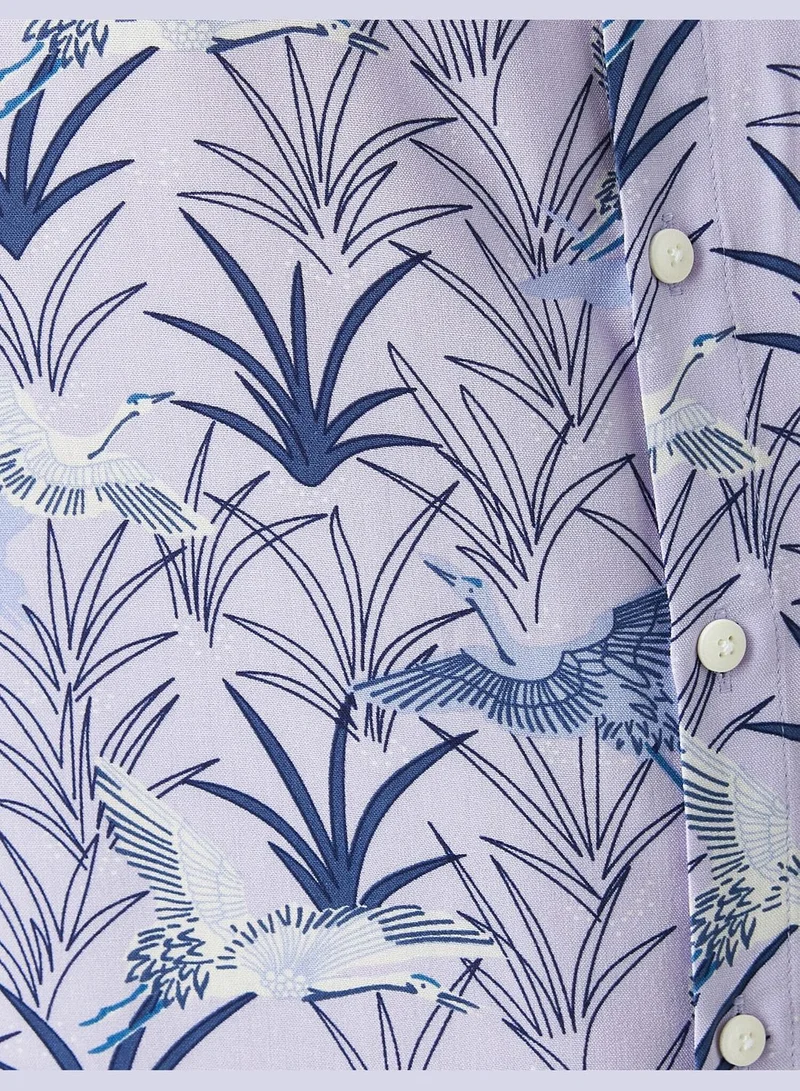 كوتون Short Sleeve Shirt Printed