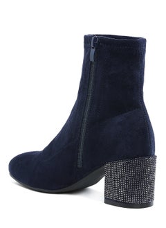 Rhinestones Embellished Block Heel Boots in Navy - pzsku/Z6FBC5BD918442B41D89DZ/45/_/1734340575/0cedb526-3219-499f-9fa9-e7537e0494d9