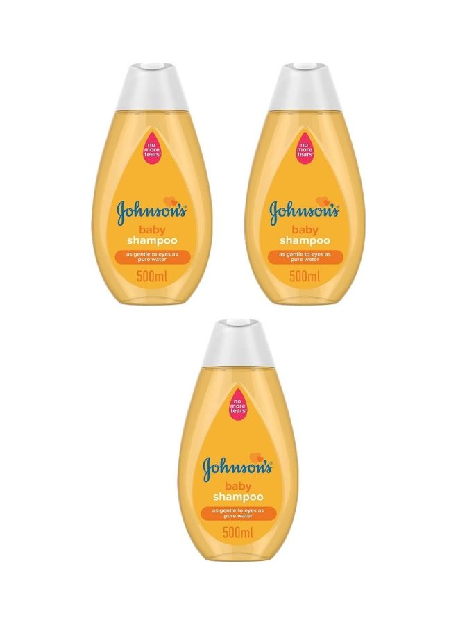 Johnson's 3-Piece No More Tears Baby Shampoo Set - Image 3