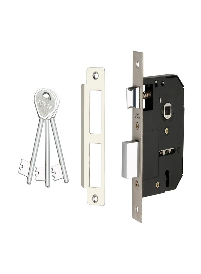 Alwin - Stainless Steel Mortise Lock, 8 Inch, 2 Turn Lock Body, Ideal for Main Door, Drawing Room, Bedoorm, Batroom rtc in Residential, Commercial and industiral use. - Image 3