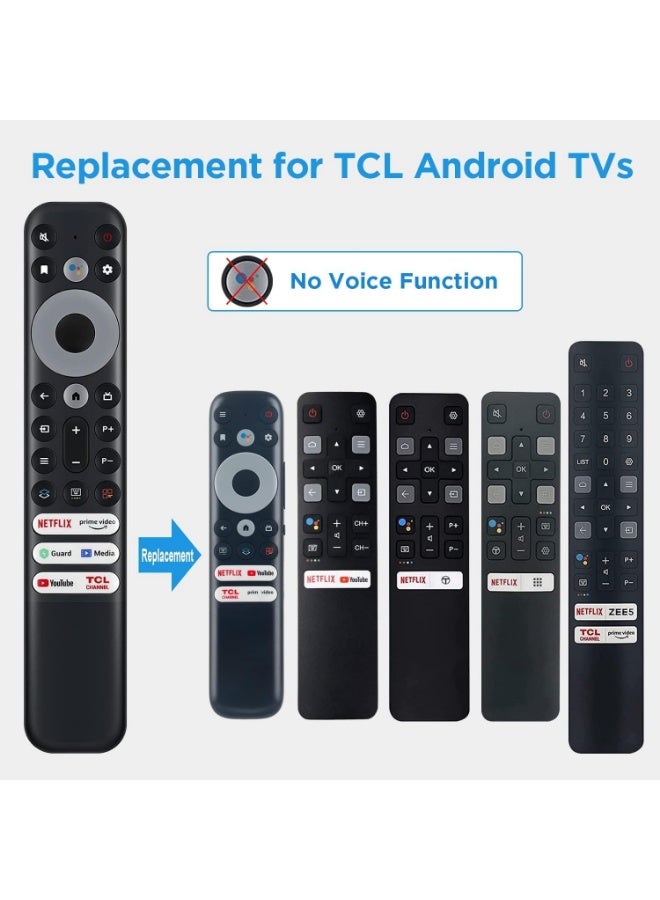 Nicor Newest Universal Remote Control Replacement for TCL Mini-LED QLED 4K UHD Smart TV TCL  Remote  Control 75R646 65R646 55R646 75S546 65S546 55S546 50S546 43S446 50S446 55S446 65S446 75S446 85S446 (No Voice Function) - Image 2