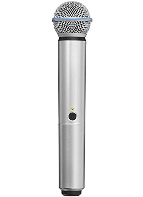 Shure WA713-SIL Colored Handle Only for BLX2/SM58 and BLX2/BETA58A Wireless Transmitters (Silver)