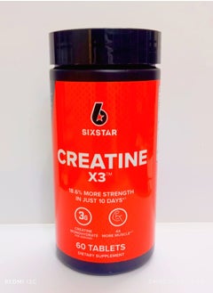 SIXSTAR Creatine X3 60 Tablets  - Image 1