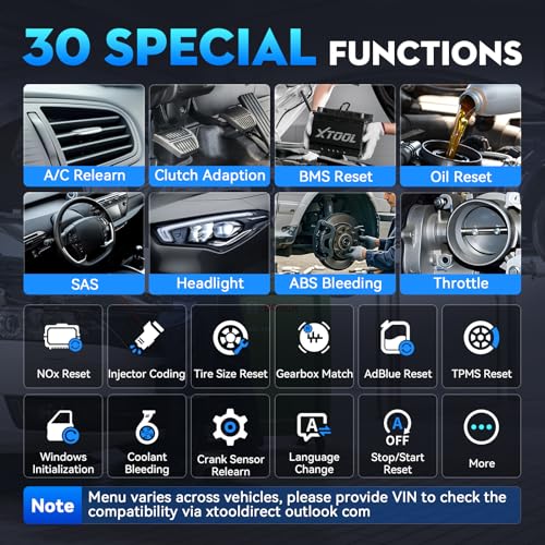 XTOOL D6S OBD2 Scanner Diagnostic Tool, 2026 Car Scanner with 30 Resets, All System Scan Tool with FCA & CAN FD, ABS Bleed, Gearbox Match, Crank Sensor Relearn, Lifetime Update, Upgraded of D5S - Image 3