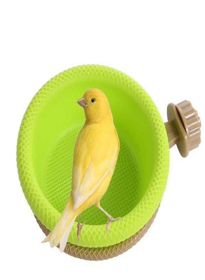 Kopida Multi-Function Bird Bath for Cage, Universal Style Small Tub Bowl for Hang Inside Cage Birdbath Shower for Parrot/Parakeets/Cockatiels/Canary/Budgerigar (4.7") - Image 1