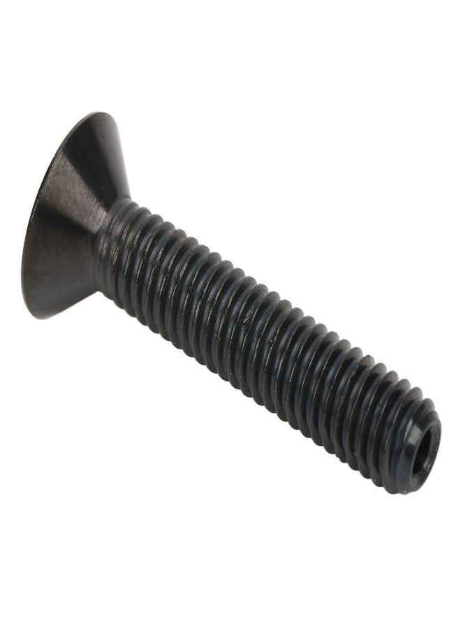 ريسك مسمار تثبيت غطاء جذع سماعة الرأس RISK، مقاس M6x30 مم، مصنوع من سبائك التيتانيوم، لإصلاح الدراجات، أسود اللون - Image 5