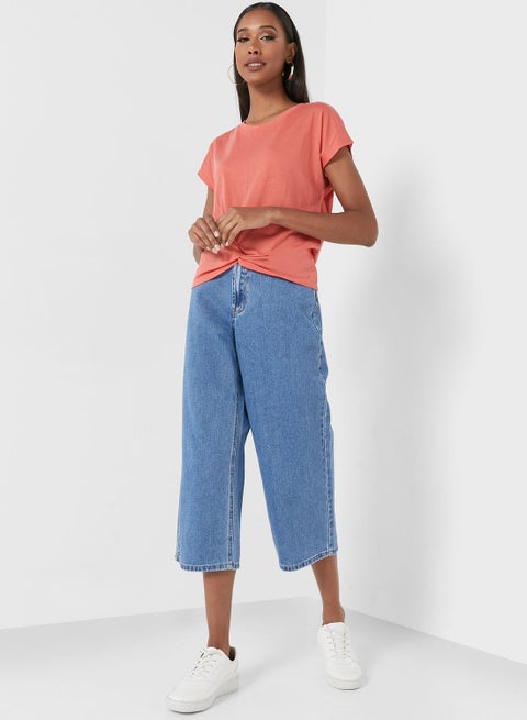 High Waist Wide Leg Jeans