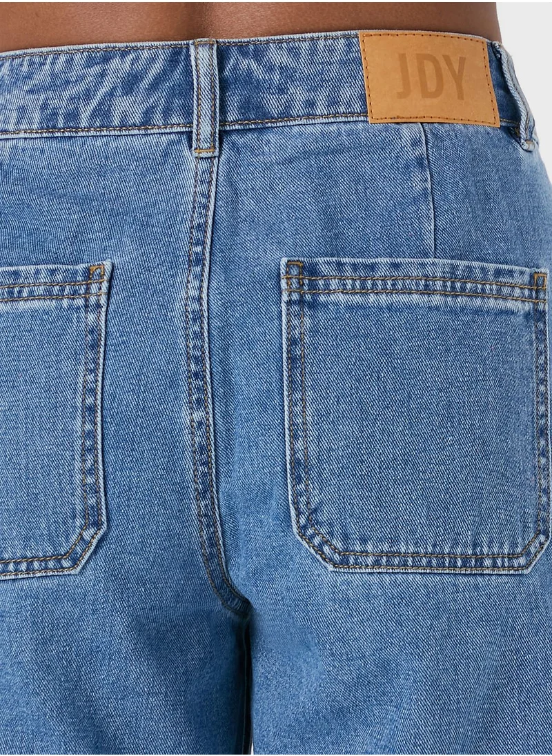 Jacqueline de Yong High Waist Wide Leg Jeans