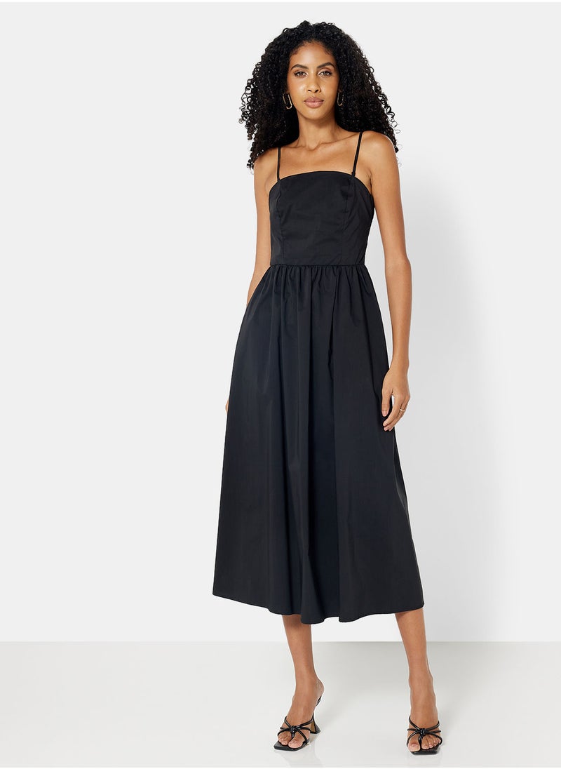 VERO MODA - Strapless Midi Dress - Image 1