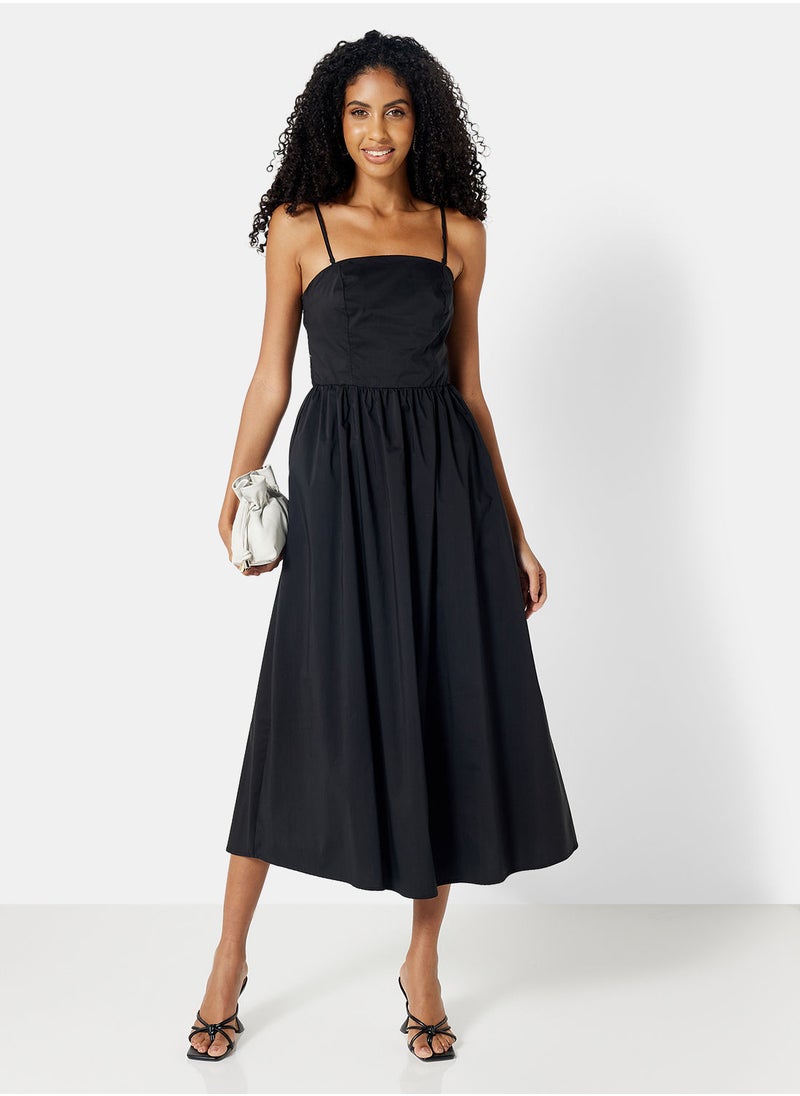 VERO MODA - Strapless Midi Dress - Image 1