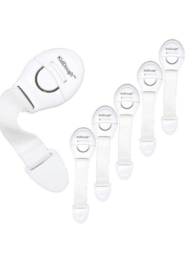 KidDough - Furniture Safety Locks For Kids (6 Locks White) (Made In India) - Image 1